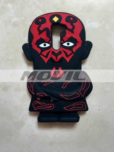 Funda Case Goma Silicon 3d Star Wars Darth Maul Lg G3